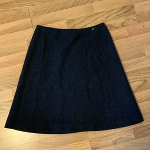 Chanel wool skirt